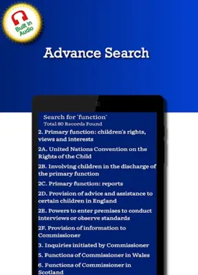 Children Act 2004 android App screenshot 2